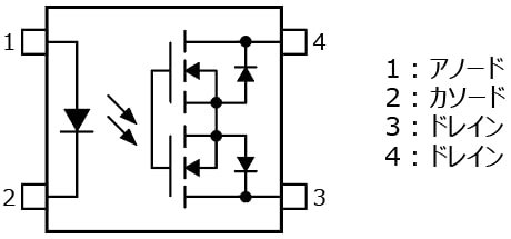 高密度実装可能なP-SON4パッケージの高阻止電圧定格フォトリレーのラインアップ拡充 : TLP3483、TLP3484